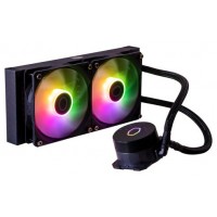 Cooler Master MasterLiquid 240L Core ARGB Carcasa del ordenador, Procesador Kit de refrigeración líquida 12 cm Negro