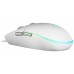 MOUSE MARS GAMING RGB MMG WHITE 3200DPI 6 BOTONES