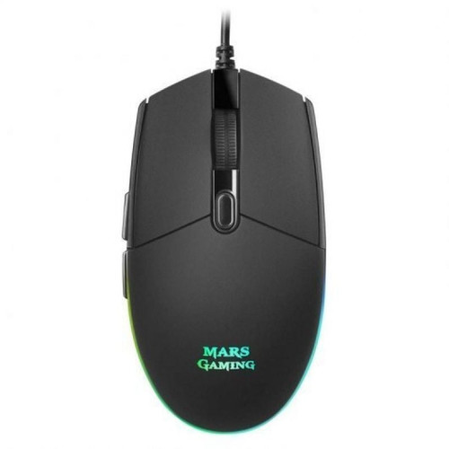 MOUSE MARS GAMING RGB MMG BLACK 3200DPI 6 BOTONES-DN2 MOUSE MARS GAMING RGB MMG BLACK 3200DPI 6 BOTONES