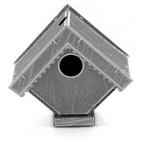 Maqueta 3d Metal Fascinations Bird House Montaje