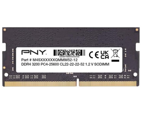 DDR4 8 GB 2666 Mhz. SODIMM BULK PNY (Espera 4 dias)
