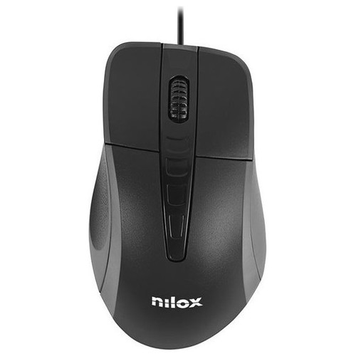 Nilox Rat&oacute;n &Oacute;ptico MOUSB1001 1000 dpi Negro