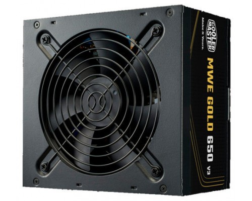 FUENTE ALIMENTACION COOLER MASTER MWE GOLD 650 V3 650W ATX 3.1 NON MODULLAR (MPE-6502-ACAAG-3BEU)
