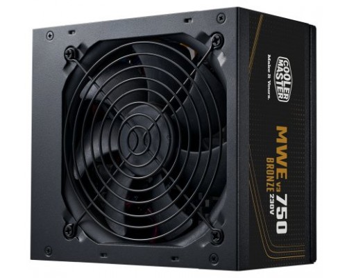 Cooler Master MWE Bronze 750 V3 230V unidad de fuente de alimentación 750 W 24-pin ATX ATX Negro