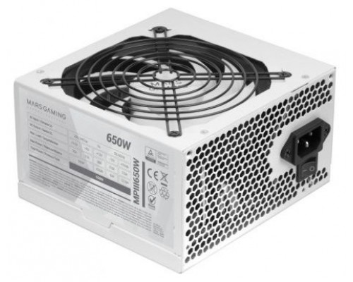 FUENTE DE ALIMENTACION MARS GAMING MPIII 650W,