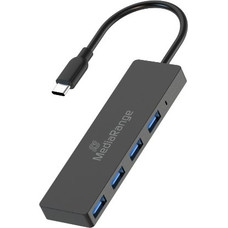 HUB MEDIARANGE USB-C 4XUSB 3.0-GK3 HUB MEDIARANGE USB-C 4XUSB 3.0