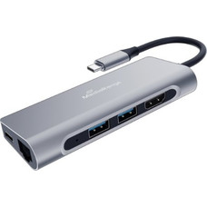 HUB MEDIARANGE USB-C 7EN1