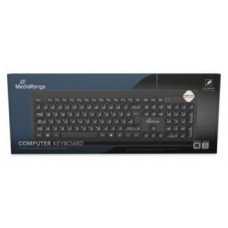 TECLADO MEDIARANGE MROS101 BLACK ES