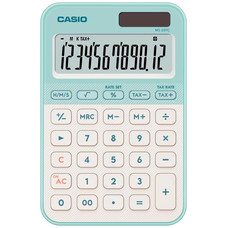 CASIO MS-20YC VERDE CLARO / CALCULADORA DE MESA