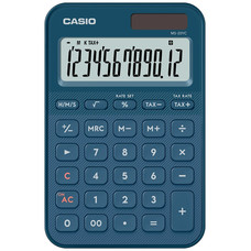CASIO MS-20YC AZUL MARINO / CALCULADORA DE MESA