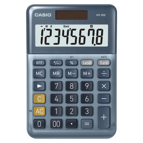 CALCULADORA DE SOBREMESA DE 8 D&Iacute;GITOS CASIO MS-80E (Espera 4 dias)