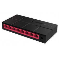 Mercusys MS108G switch No administrado Gigabit Ethernet (10/100/1000) Negro