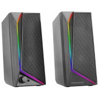 ALTAVOCES GAMING MS72 RGB MARS GAMING (Espera 4 dias)