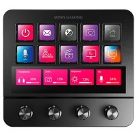CONTROL DECK PRO MARS GAMING MSDPRO 10 TECLAS LCD