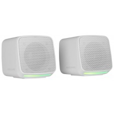 ALTAVOCES 2.0 MARS GAMING MSPROW BLANCO 10W USB + JACK