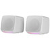 ALTAVOCES 2.0 MARS GAMING MSPROW BLANCO 10W USB + JACK-DN1 ALTAVOCES 2.0 MARS GAMING MSPROW BLANCO 10W USB + JACK