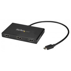 STARTECH SPLITTER USB-C A 3 PUERTOS HDMI HUB MST