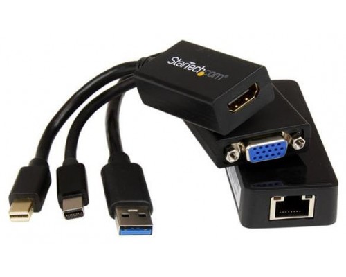 STARTECH JUEGO ADAPTADORES HDMI, VGA Y ETH. GIGABI