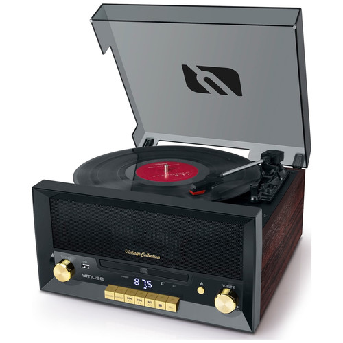 MUSE MT-112 W WOOD / TOCADISCOS CON RADIO FM Y ALTAVOCES-M021 MUSE MT-112 W WOOD / TOCADISCOS CON RADIO FM Y ALTAVOCES