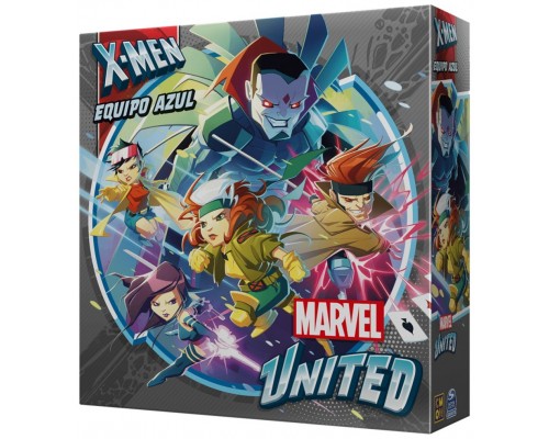 Juego mesa marvel united equipo azul