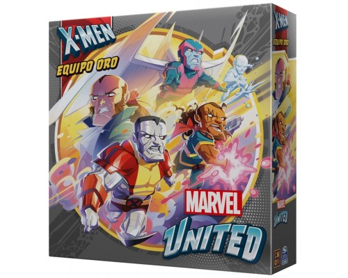 Juego mesa marvel united equipo oro