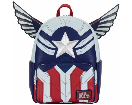 Mini mochila loungefly marvel falcon capitán