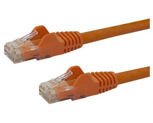 STARTECH CABLE DE RED 0,5M NARANJA CAT6