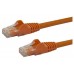 STARTECH CABLE DE RED 0,5M NARANJA CAT6