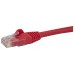 STARTECH CABLE DE RED 0,5M ROJO CAT6