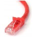 STARTECH CABLE RED ETH. CAT6 SIN ENGANCHE 5M ROJO
