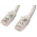 STARTECH CABLE RED ETH. CAT6 SIN ENGANCHE 5M BLANC