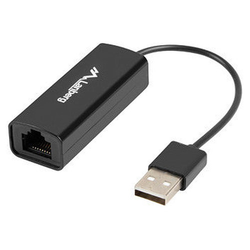 Adaptador usb lanberg 2.0 ethernet rj45-MR1 Adaptador usb lanberg 2.0 ethernet rj45