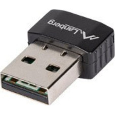 ADAPTADOR &Acirc; RED LANBERG USB 2.0 WIFI 6 AX300 2.4GHZ 300MB/S NANO