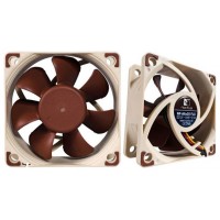 NOCTUA VENTILADOR CAJA NF-A6X25 PWM, 60MM FAN, 60X60X25MM, 12V, 3000RPM/2300RPM/550RPM, 19,3 DB(A), 29,2 M3/H, 2,18 MM H2O, 4 PINES