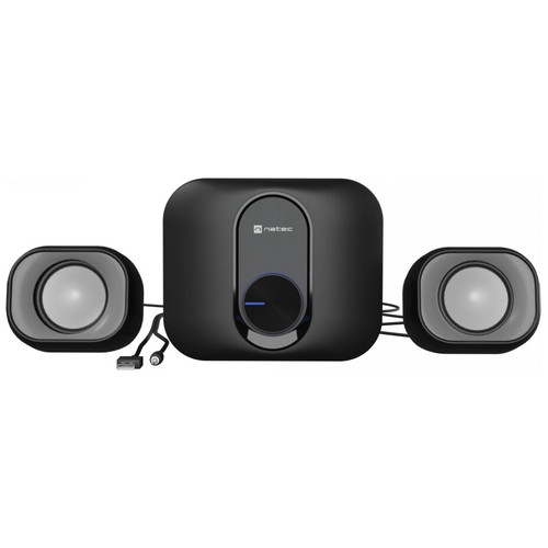 ALTAVOCES 2.1 NATEC PUG 11W RMS NEGRO