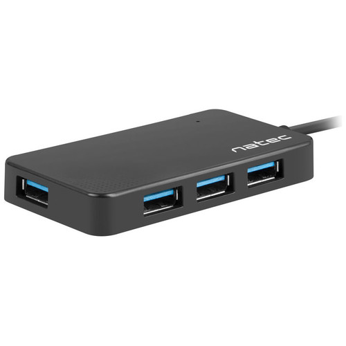 HUB NATEC MONTH 4 PUERTOS USB 3.0 NEGRO-DI2 HUB NATEC MONTH 4 PUERTOS USB 3.0 NEGRO