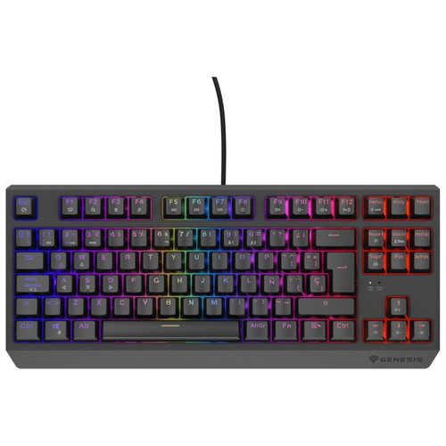 GENESIS Thor 230 TKL teclado Juego USB QWERTY Español Negro-MR22 GENESIS Thor 230 TKL teclado Juego USB QWERTY Español Negro