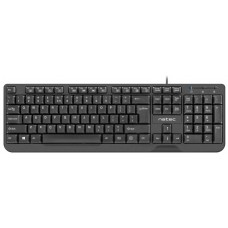 Teclado natec trout slim negro portugues