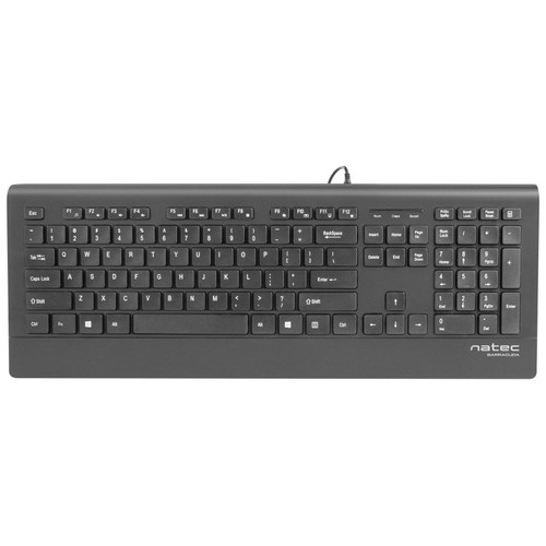 TECLADO NATEC BARRACUDA SLIM USB NEGRO-DI2 TECLADO NATEC BARRACUDA SLIM USB NEGRO
