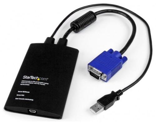 STARTECH CONSOLA KVM USB 2.0 CON TRANSFERENCIA ARC