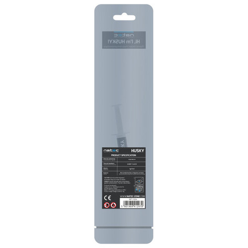 NATEC Husky compuesto disipador de calor 4,63 W/m·K 4 g-DI0 NATEC Husky compuesto disipador de calor 4,63 W/m·K 4 g