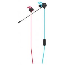 Auriculares hori nintendo switch neon microfono