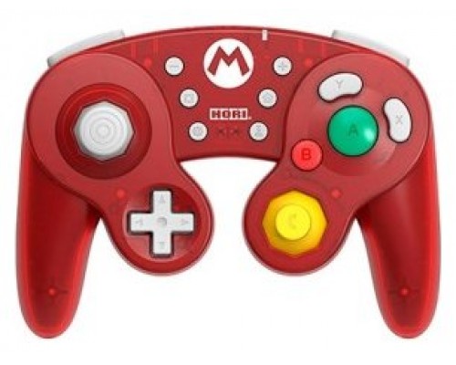 Gamepad hori battlepad inalambrico mario nintendo