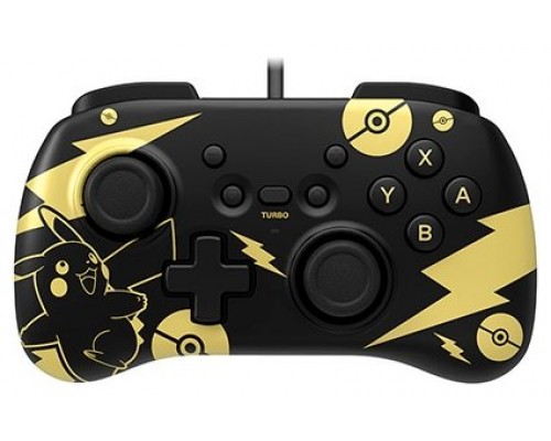 Gamepad hori controller mini pikachu black