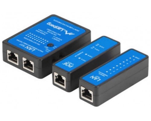 TESTER POE LANBERG CABLE RJ45 RJ12 RJ11 COAXIAL