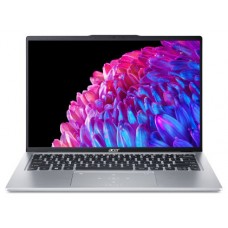 Acer Swift SFG14-73-720G Intel Core Ultra 7 155H Portátil 35,6 cm (14") 2.8K 16 GB LPDDR5x-SDRAM 512 GB SSD Wi-Fi 6 (802.11ax) Windows 11 Home Plata
