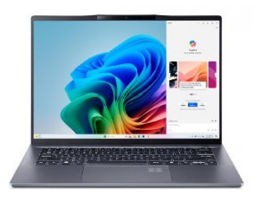 (LT) PORTATIL ACER SWIFT GO 14 AI (NX.KYXEB.00A) 14.5", QUALCOM SNAPDRAGON, 16GB, 1024GB, WINDOWS 11 HOME