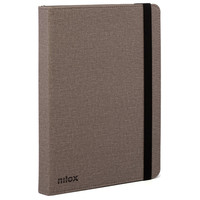 NILOX FOLIO BEIGE /  FUNDA TECLADO TABLET 10.5"