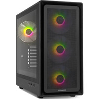 NOX Semitorre Hummer AERO ARGB Negr x4 Vent. 140mm