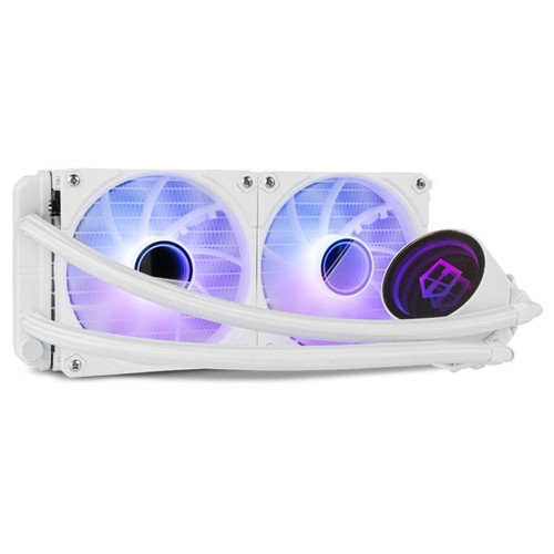 NOX Hummer M-240 ARGB Procesador Sistema de refrigeraci&Atilde;&sup3;n l&Atilde;&shy;quida todo en uno 12 cm Blanco